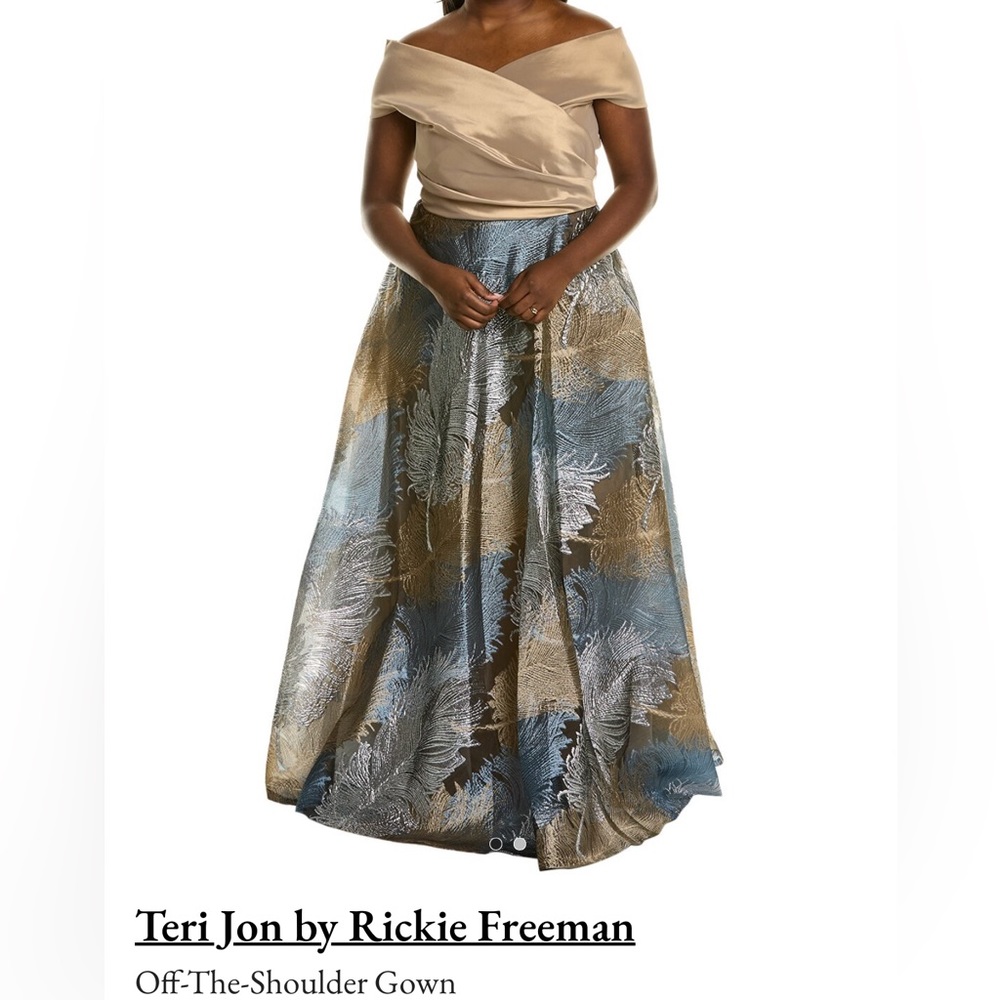 rickie freeman for Teri Jon gown